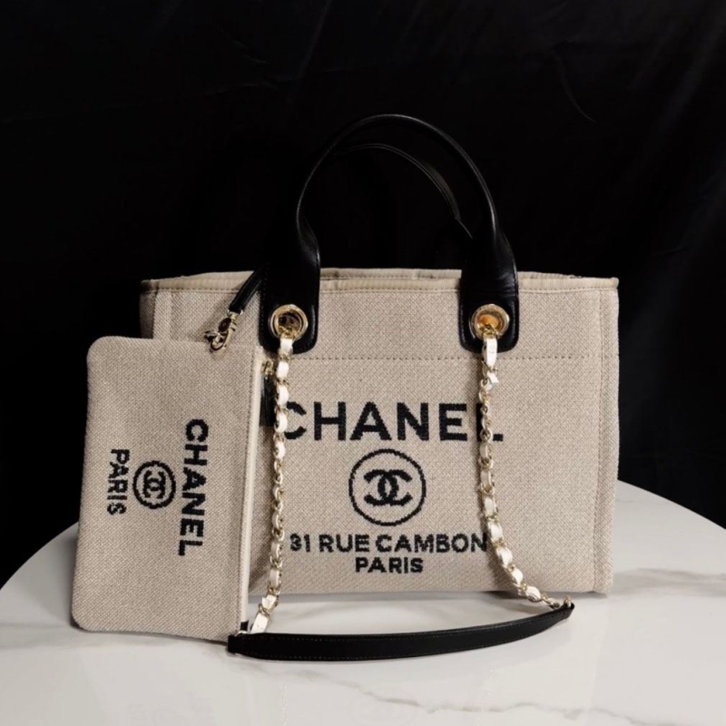 Ch*el shopping bags